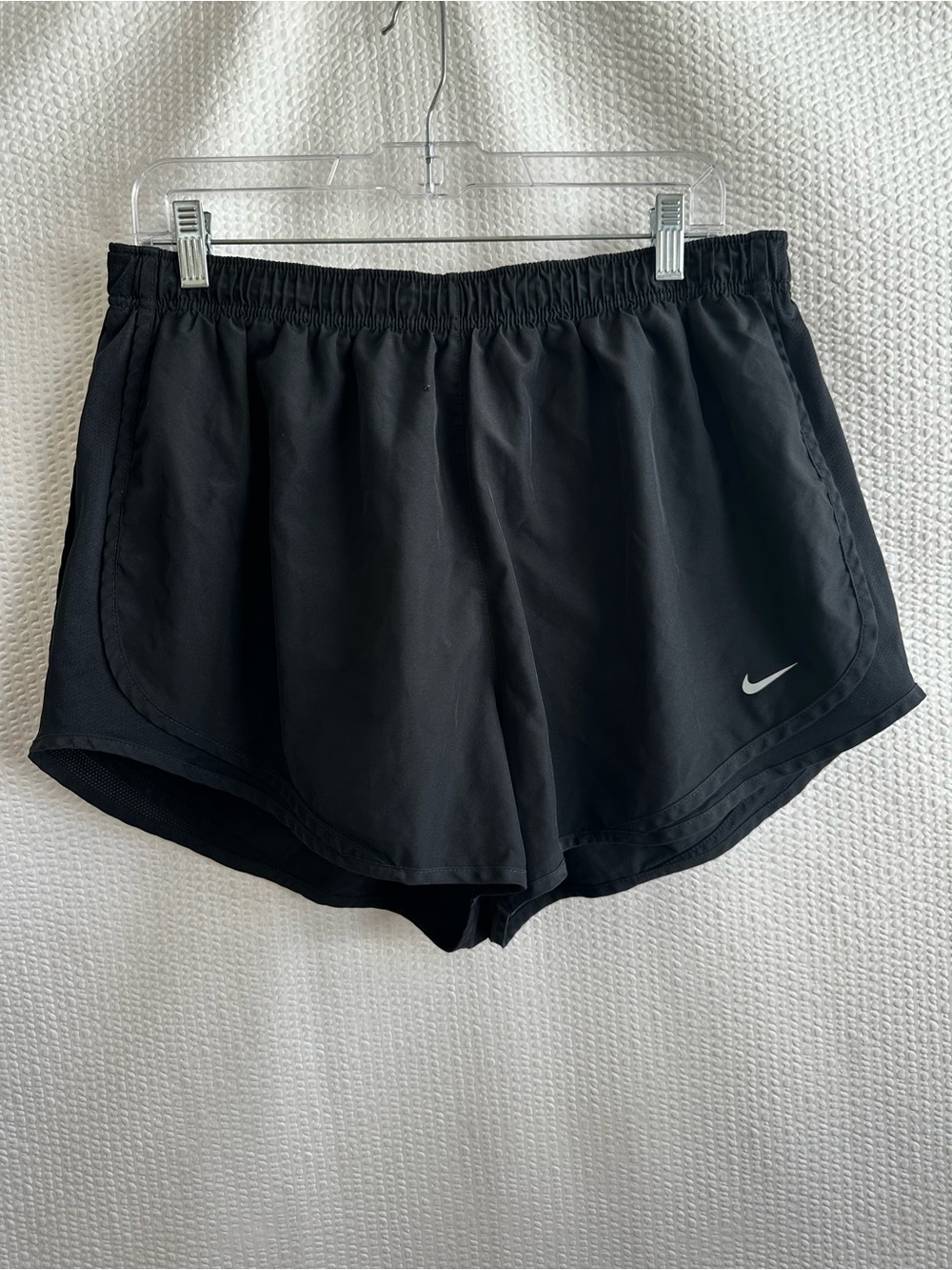 Nike Dri-FIT Black Running Shorts Lined Athletic Gym Training Women’s Large